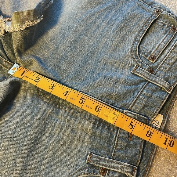J. Crew Midrise denim short cuffed stretch 27 - Picture 9 of 12